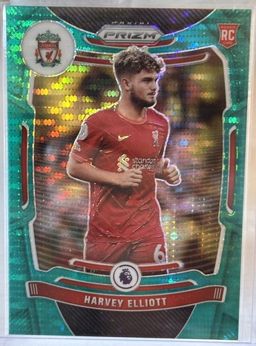 Harvey Elliott 2021 Panini Prizm Teal Breakaway /49