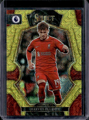 Harvey Elliott 2023 Panini Select Gold Mojo Mezzanine /10