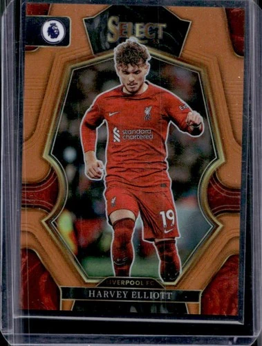 Harvey Elliott 2022 Panini Select Mezzanine Naranja /75
