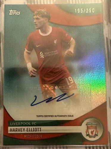Harvey Elliott 2023 Topps Team Set /250