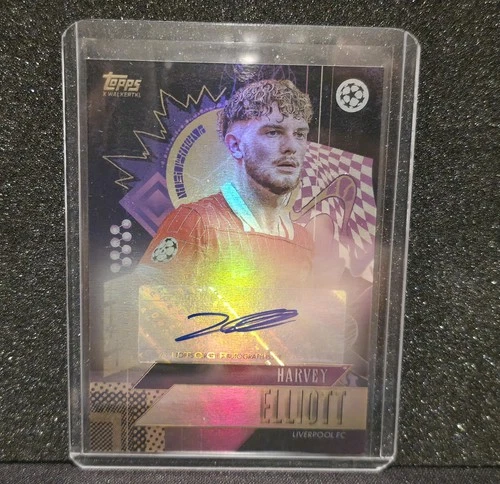 Harvey Elliott 2024 Topps x Walkers UCC Gold