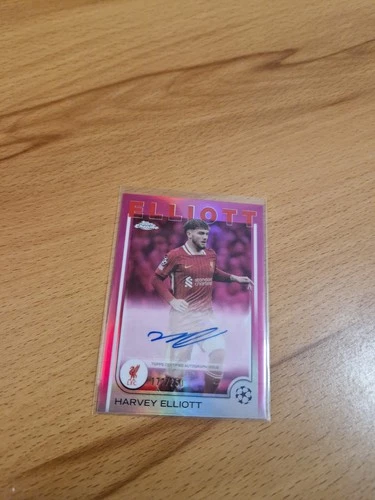 Harvey Elliott 2024 Topps UEFA Champions League Chrome /250