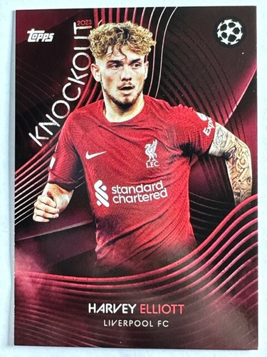 Harvey Elliott 2023 Topps UEFA Champions League Knockout