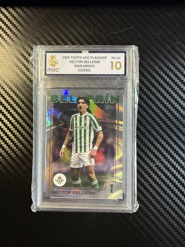 Héctor Bellerín 2024 Topps UEFA UCC Refractor Rain Drops