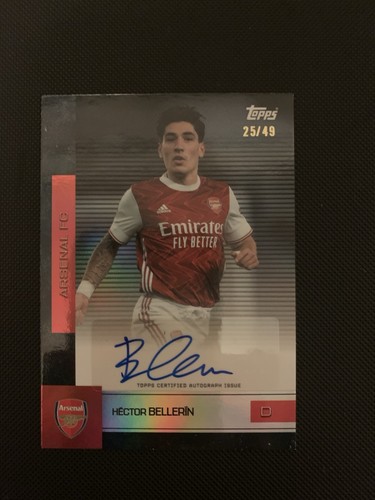 Hector Bellerin 2025 Topps Arsenal Team Set /49