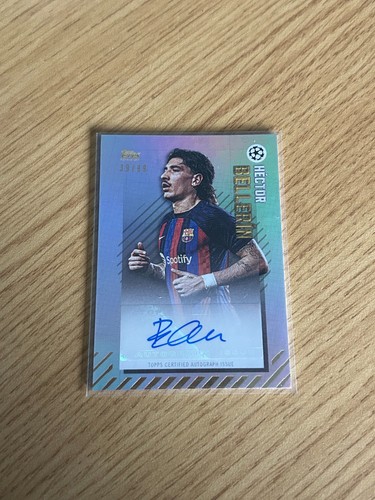 Hector Bellerin 2022 Topps Chrome Gold /99