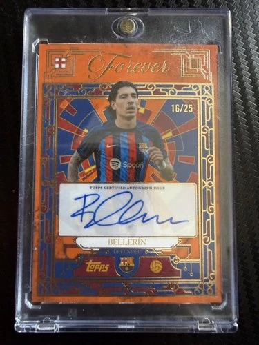 Hector Bellerin 2025 Topps Forever Orange /25