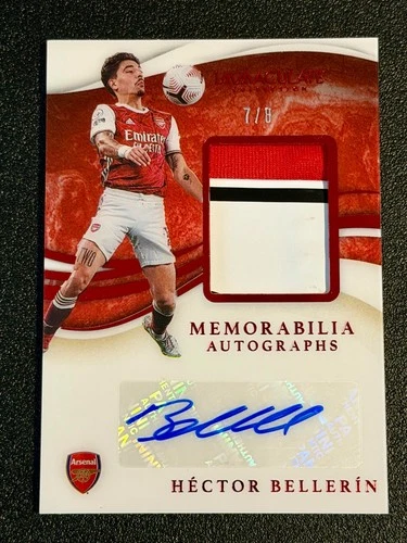 Hector Bellerin 2020 Panini Immaculate /8