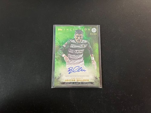Hector Bellerin 2023 Topps Inception UEFA Green /99