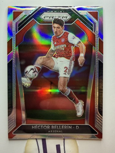 Hector Bellerin 2020 Panini Prizm Premier League Silver Prizm