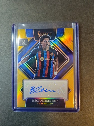 Hector Bellerin 2022 Panini Select Gold /10