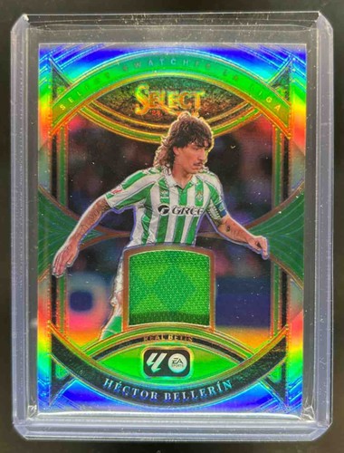 Hector Bellerin 2024 Panini Select Silver Prizm