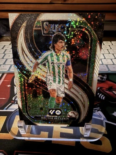 Hector Bellerin 2024 Panini Select White Sparkle