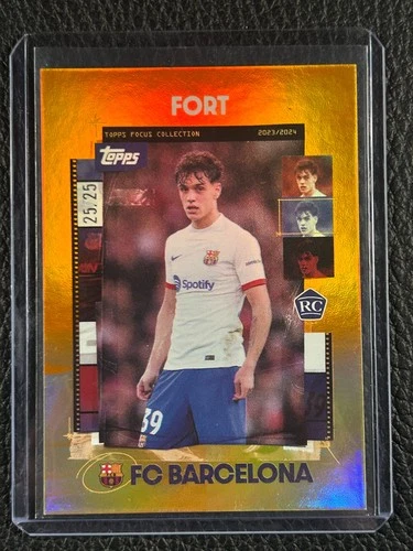 Hector Fort 2024 Topps Focus Orange /25