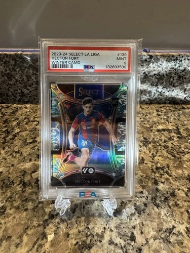 Hector Fort 2023 Panini Select La Liga Winter Camo Prizm /99