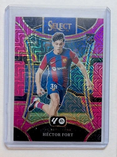 Hector Fort 2023 Panini Select Pink Mojo Prizm /115