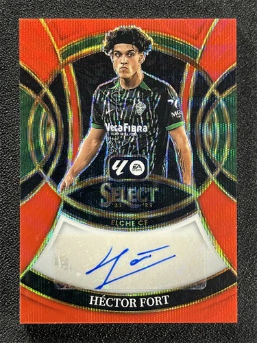 Hector Fort 2025 Panini Select Red Wave