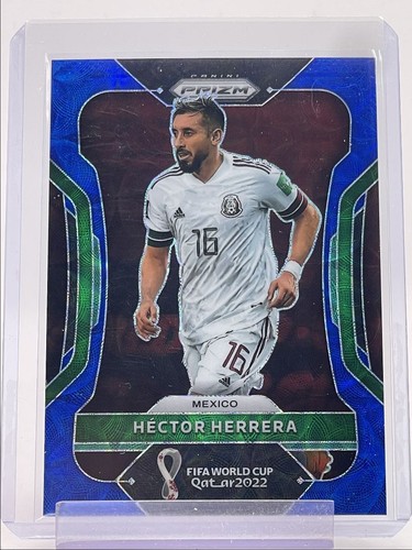 Hector Herrera 2022 Panini Prizm FIFA World Cup Blue /135