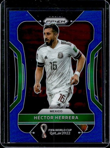 Hector Herrera 2022 Panini Prizm World Cup Blue /299
