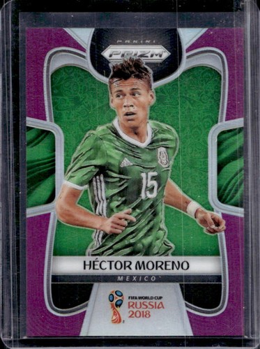 Hector Moreno 2018 Panini Prizm World Cup Purple /99