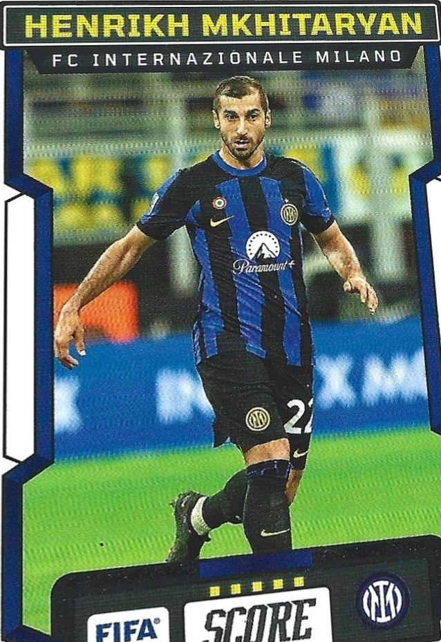 Henrikh Mkhitaryan 2023 Panini Score FIFA