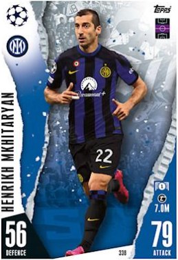 Henrikh Mkhitaryan 2023 Topps Match Attax UEFA Club Competitions