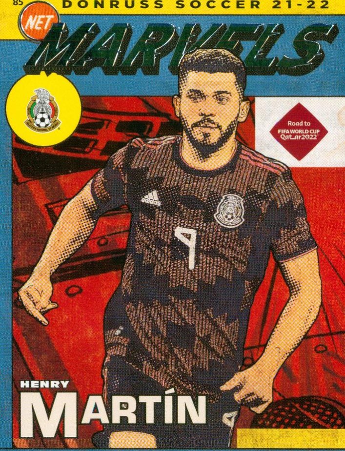 Henry Martin 2021 Panini Donruss Soccer 19