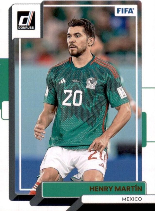 Henry Martin 2022 Panini Donruss Soccer 83