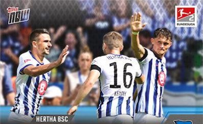 Hertha BSC 2023 Topps Now Bundesliga English