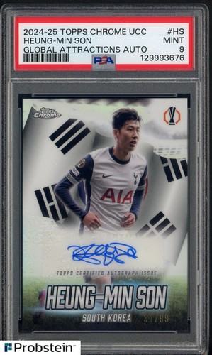 Heung-Min Son 2024 Topps Chrome /99