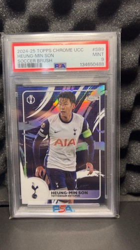 Heung Min-Son 2024 Topps Chrome Brush Variation