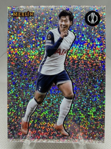 Heung-Min Son 2025 Topps Chrome Merlin UEFA