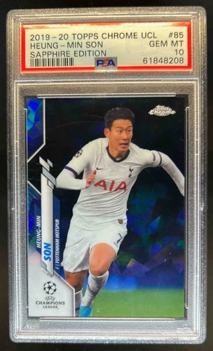 Heung-Min Son 2019 Topps Chrome Sapphire