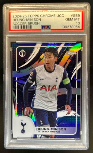 Heung-min Son 2024 Topps Chrome UEFA
