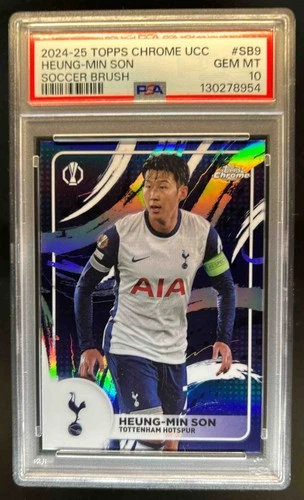 Heung-min Son 2024 Topps Chrome UEFA