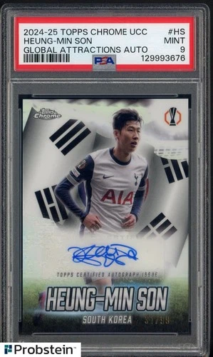 Heung-Min Son 2024 Topps Cromo UCC Fútbol /99