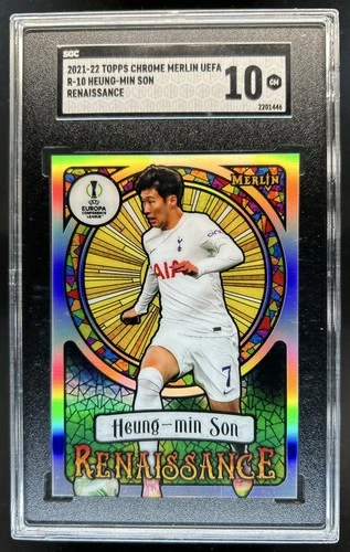 Heung-min Son 2021 Topps Merlin Chrome /10