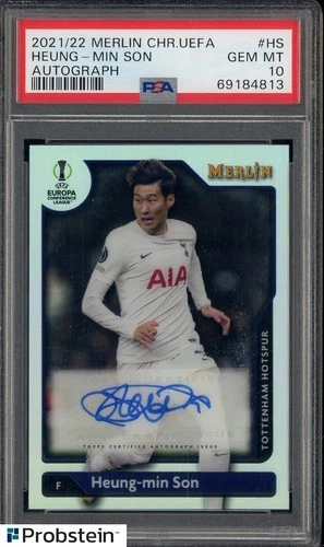 Heung-Min Son 2021 Topps Merlin Chrome