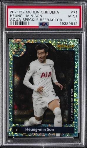Heung-Min Son 2021 Topps Merlin Chrome /199