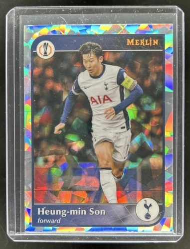 Heung-min Son 2024 Topps Merlin Chrome Atomic Refractor #155