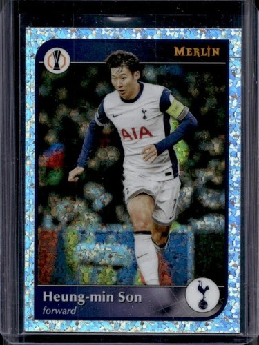 Heung-min Son 2024 Topps Merlin Chrome Diamond Mini Refractor #155