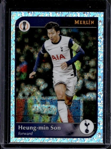 Heung-min Son 2024 Topps Merlin Chrome Mini Diamond Refractor