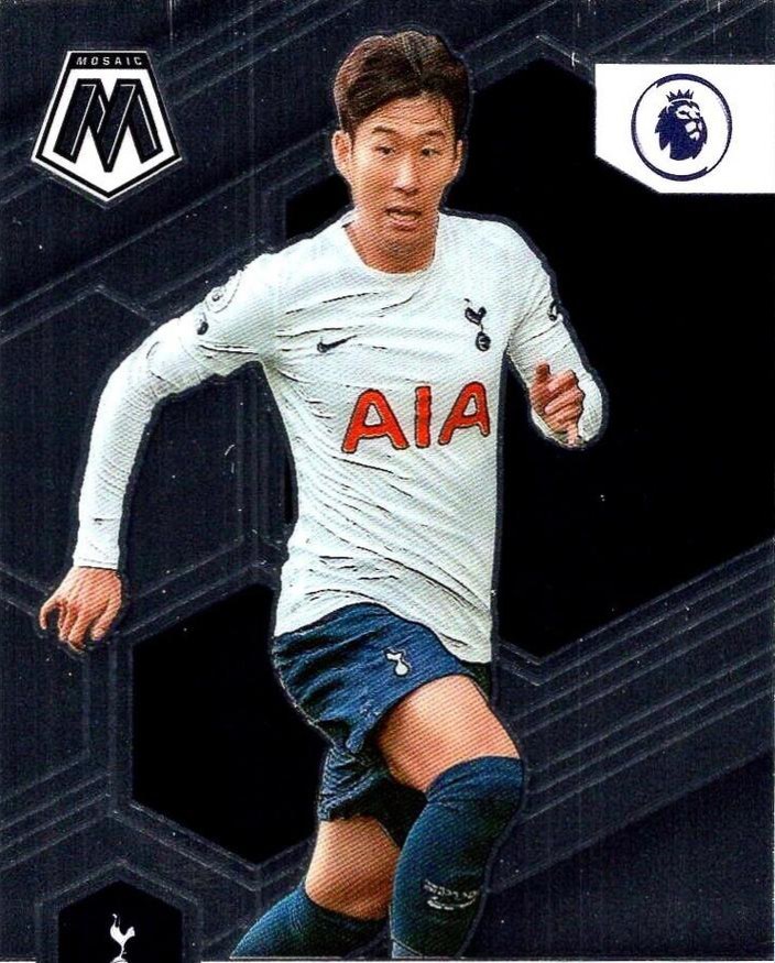 Heung Min Son 2021 Panini Mosaic Premier League
