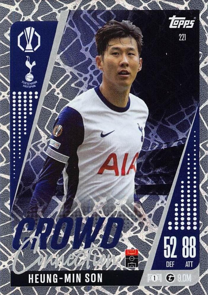 Heung Min Son 2024 Topps Match Attax UEFA Club Competitions Extra