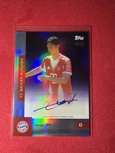 Hiroki Ito 2025 Topps Bayern München Team Set /35