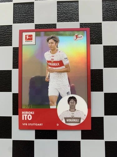 Hiroki Ito 2023 Topps Chrome Bundesliga Red /5