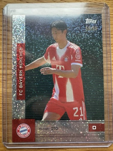 Hiroki Ito 2025 Topps FC Bayern München Green Static /99