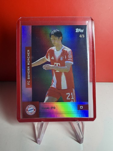 Hiroki Ito 2025 Topps FC Bayern Munich Team Set /5