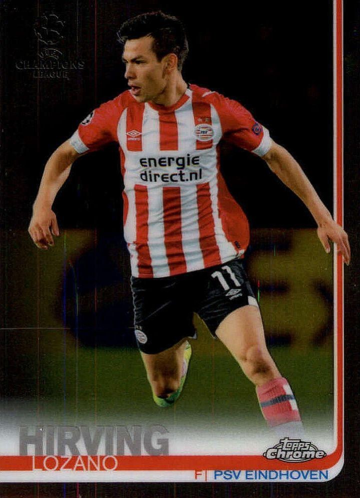 Hirving Lozano 2018 Topps Chrome UCC 89