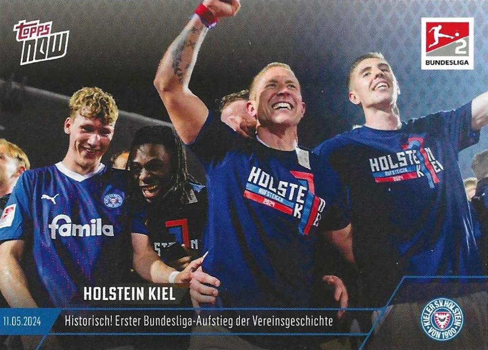 Holstein Kiel 2023 Topps Now Bundesliga German